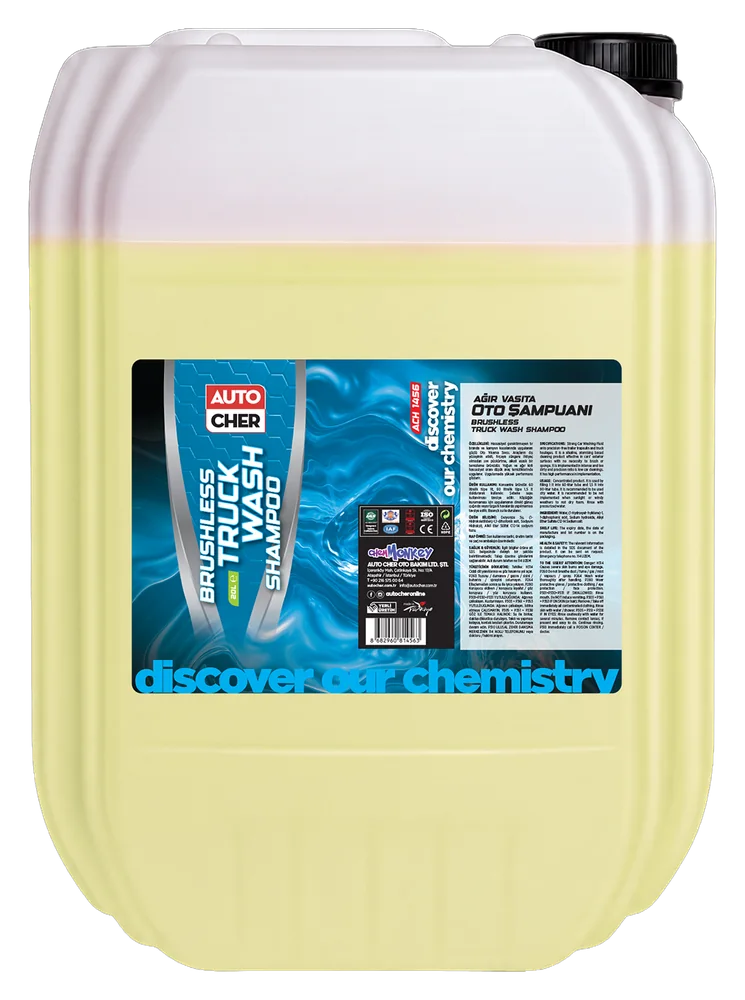 Ağır Vasıta Oto Şampuanı — Brushless Truck Wash Shampoo (20 L)