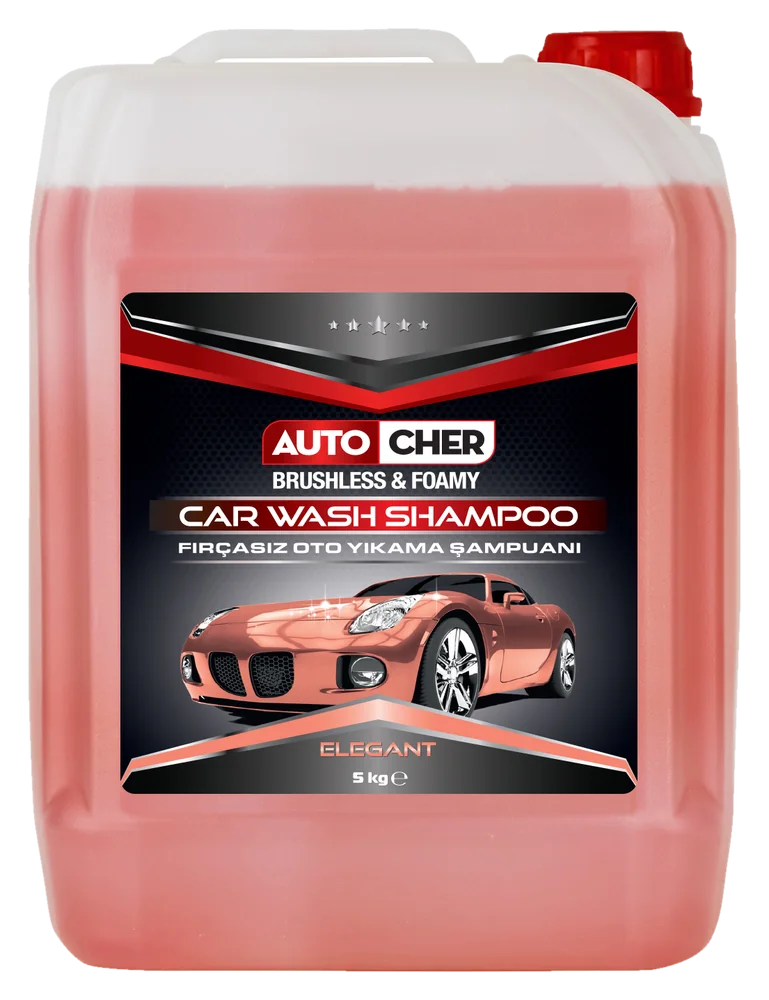 Cilalı Fırçasız Oto Şampuanı V6 — Luxury Snow Foam with Wax (5 kg)