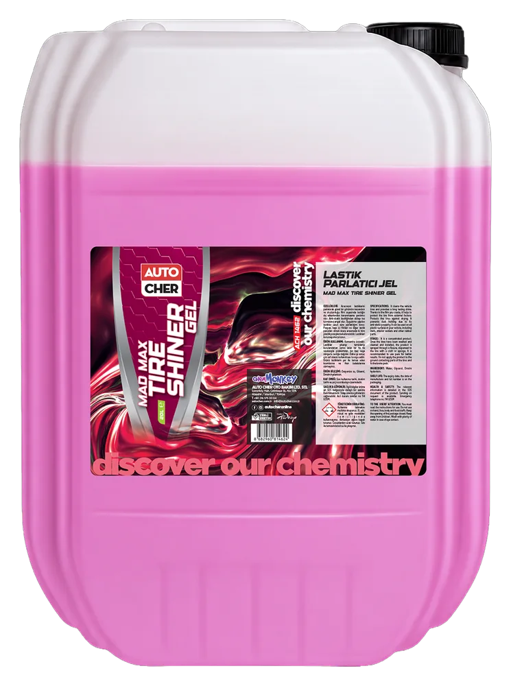 Lastik Parlatıcı Jel — Mad Max Tire Shiner (20 L)