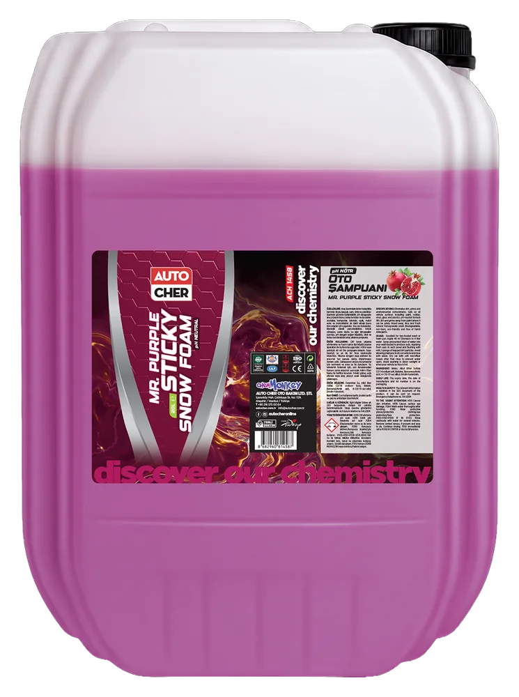 Mr. Purple Sticky Snow Foam — Champú pH neutro (20 L)