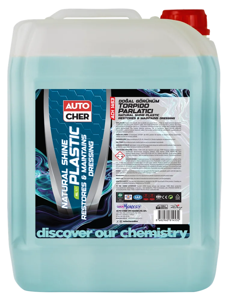 Torpido Parlatıcı (Bakım Sütü) — Natural Shine Plastic (4 L)