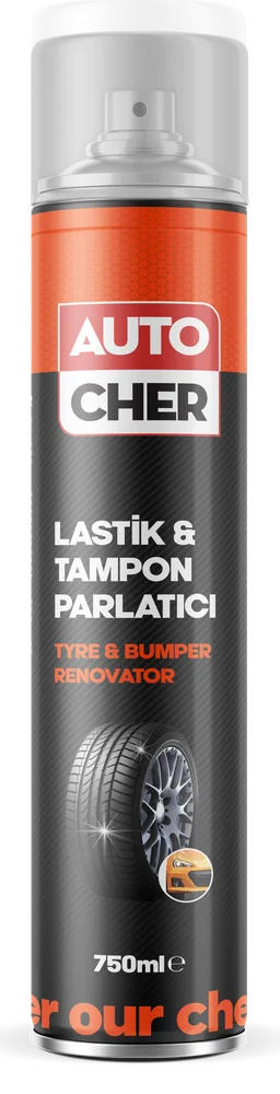 Lastik & Tampon Parlatıcı Sprey — Tyre & Bumper Renovator